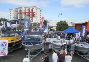 The crowds came and boats were sold at the Mackay Tinnie & Tackle Show. photo copyright Marine Queensland http://www.marineqld.com.au taken at  and featuring the  class