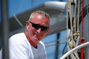 Sojana's skipper Marc Fitzgerald (Gurnard, U.K.) is set to resolve unfinished business from 2005 when the 115' ketch departs on the Transatlantic Race 2011. - 2011 Transatlantic Race photo copyright SW taken at  and featuring the  class