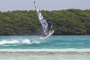 Tonky air chacho - PWA Bonaire World Cup 2011 photo copyright PWA World Tour http://www.pwaworldtour.com taken at  and featuring the  class