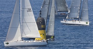 Fleet after the start of the offshore race  - Giraglia Rolex Cup 2011 photo copyright  Rolex / Carlo Borlenghi http://www.carloborlenghi.net taken at  and featuring the  class