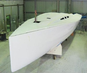 GTS43 build update photo copyright Sydney Yachts . http://www.sydneyyachts.com taken at  and featuring the  class