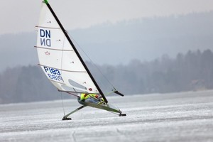 ice sailing speed photo copyright  SW taken at  and featuring the  class