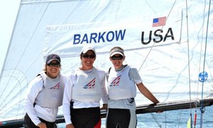Team Barkow is all smiles following the final match - Semaine Olympique Francais 2011 photo copyright USSTAG taken at  and featuring the  class