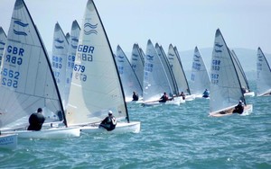 Start of race six - Finn UK Nationals 2011 photo copyright Claire ADB and BFA taken at  and featuring the  class