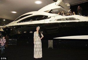 x factor star at the London Boat Show photo copyright SW taken at  and featuring the  class