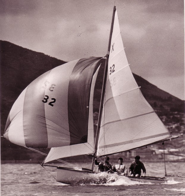 Tony Bouzaid won two Sanders Cups in the three man X-class - first as a helmsman in 1963 and he won again crewing for Don Lidgard in 1966 © Bouzaid Family Collection