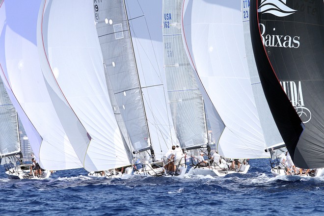 Melges 32 Fleet Action - Melges 32 World Championships 2011 © JOY / IM32CA http://melges32.com/
