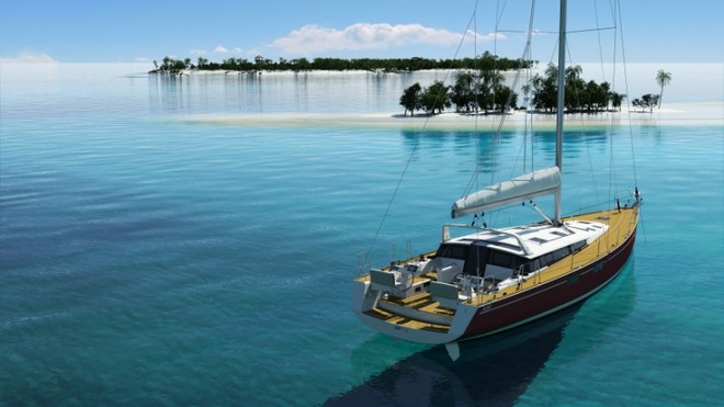 Sense(55)-3D2 - Ensign Yachts Beneteau QLD is proud to introduce you the New Beneteau Sense 55  © Beneteau property