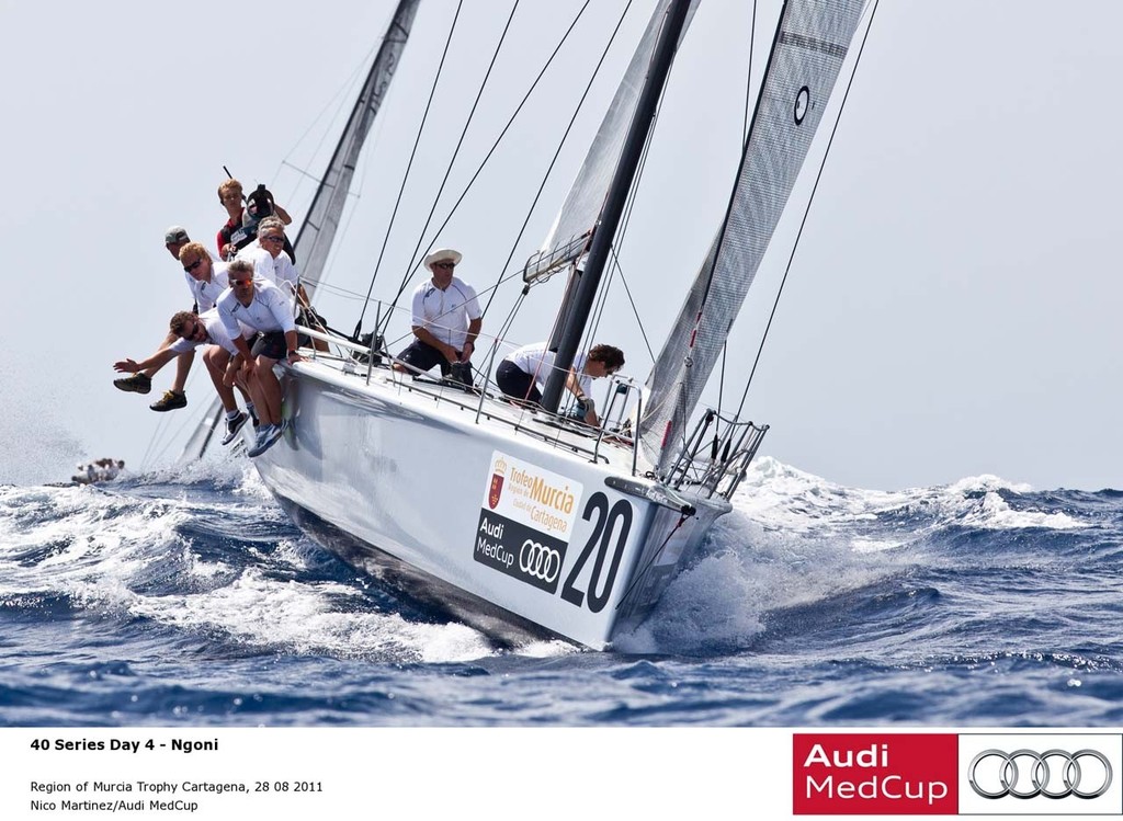 40 Series Day 4: Ngoni - Region of Murcia Trophy 2011 photo copyright Nico Martinez/Audi MedCup taken at  and featuring the  class