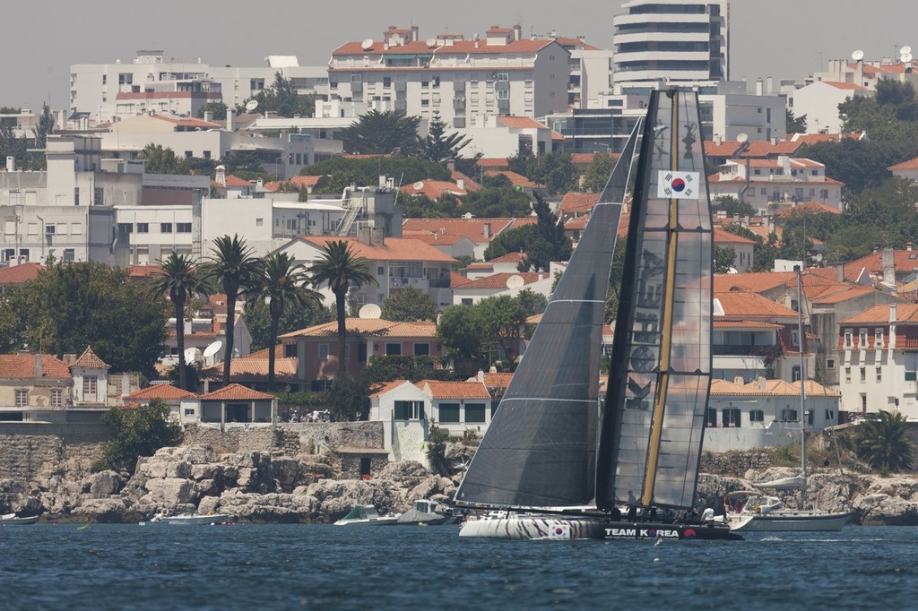 AC World Series - Cascais 2011 - photo copyright ACEA - Photo Gilles Martin-Raget http://photo.americascup.com/ taken at  and featuring the  class