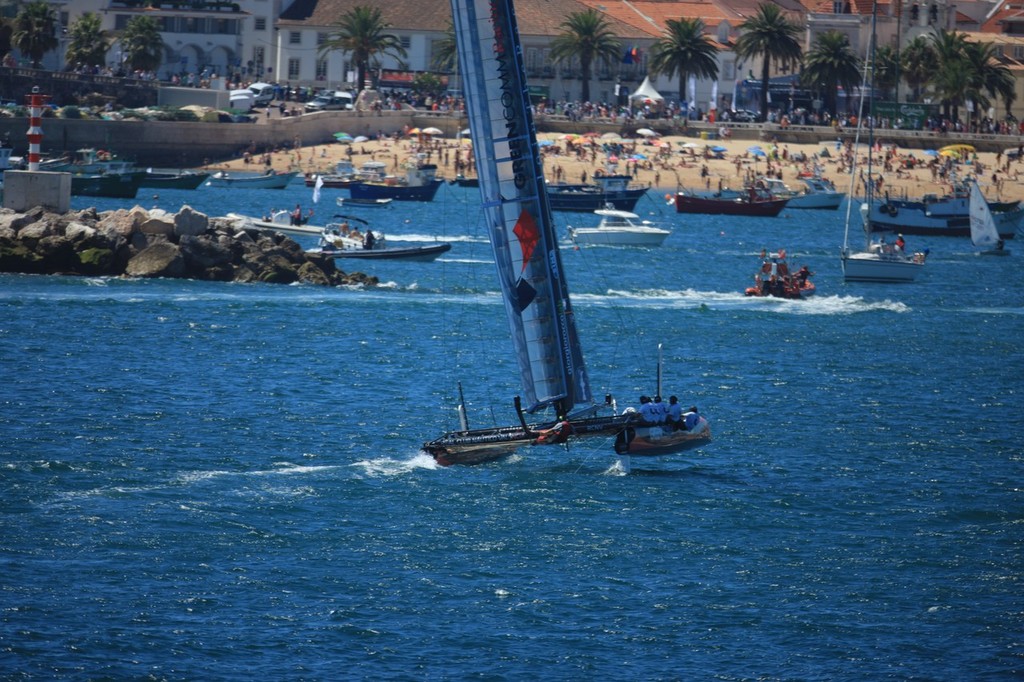 AC World Series-Cascais 2011-Racing Day 2 photo copyright ACEA - Photo Gilles Martin-Raget http://photo.americascup.com/ taken at  and featuring the  class