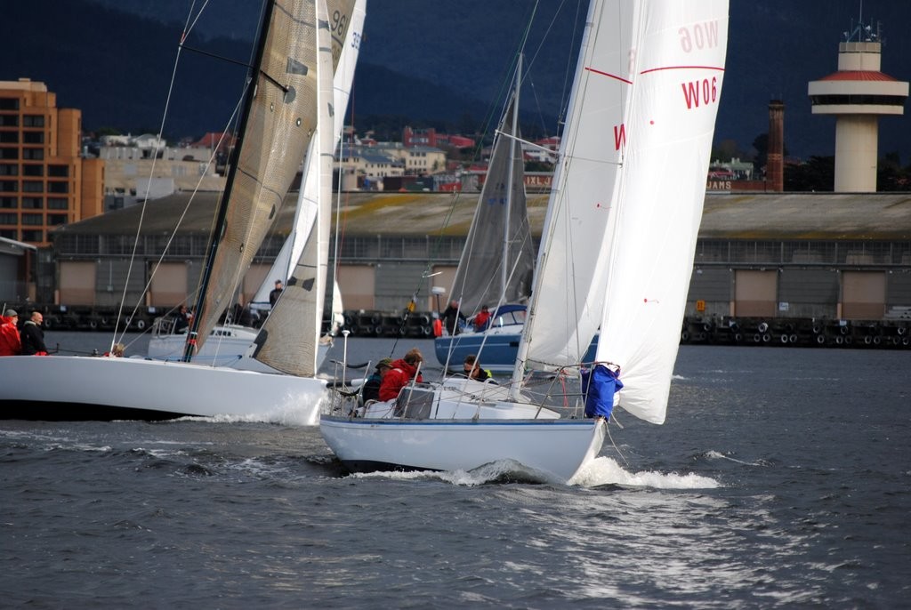 One of the smallest boats in the Channel Race was Tihany - Combined Clubs Long Distance Series 2011 photo copyright Rob Cruse taken at  and featuring the  class