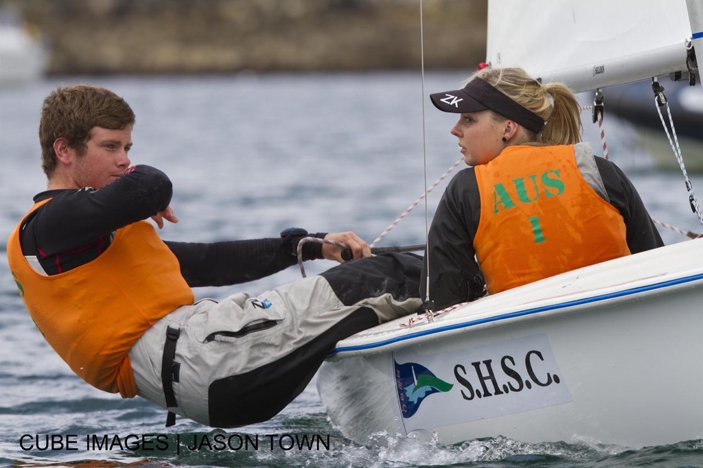 Team Practice - ISAF Team Racing Worlds 2011 photo copyright  Jason Town | Cube Images taken at  and featuring the  class