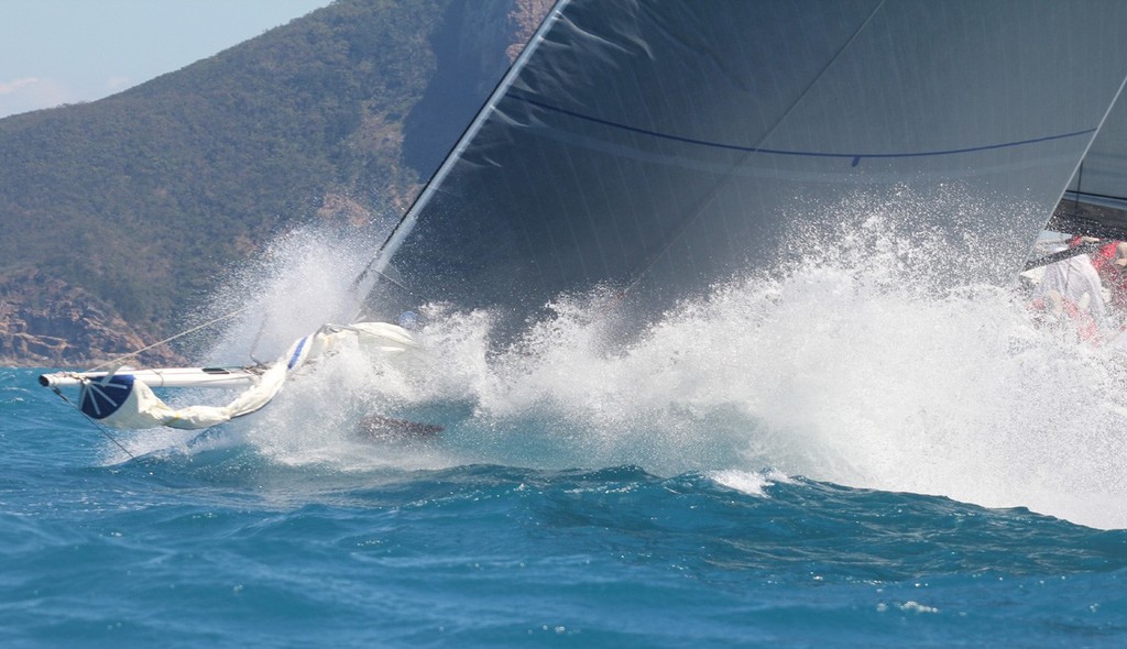 Hooligan turning the corner - Audi Hamilton Island Race Week 2011 Day Two photo copyright Sail-World.com /AUS http://www.sail-world.com taken at  and featuring the  class