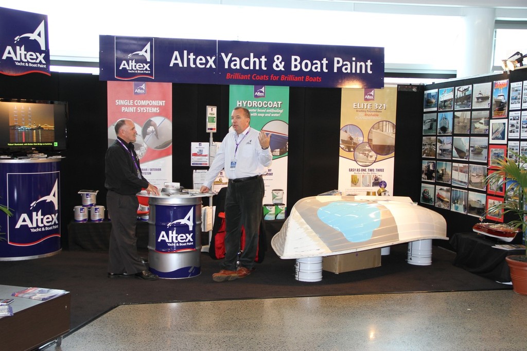 Altex Paints - Auckland International Boat Show, 16 September 2011 photo copyright Richard Gladwell www.photosport.co.nz taken at  and featuring the  class