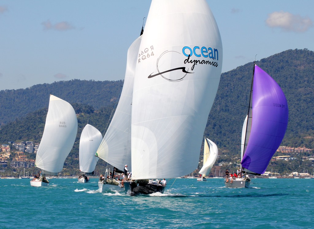 IRC Cruising fleet on day 2 of Airlie Beach Race Week photo copyright Airlie Beach Race Week media taken at  and featuring the  class