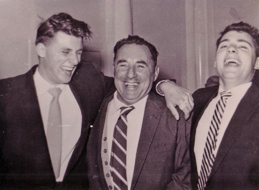 Tony Bouzaid (left) Lou Bouzaid (centre) and Chris Bouzaid (right) © Bouzaid Family Collection