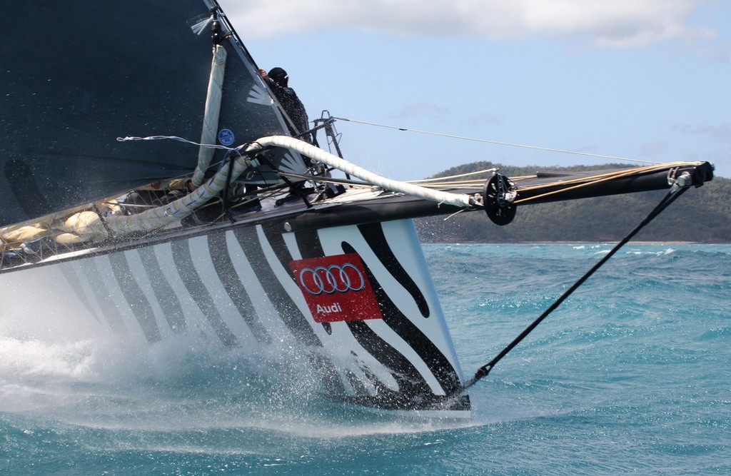 Investec Loyal - Audi Hamilton Island Race Week 2011 Day Three photo copyright Sail-World.com /AUS http://www.sail-world.com taken at  and featuring the  class