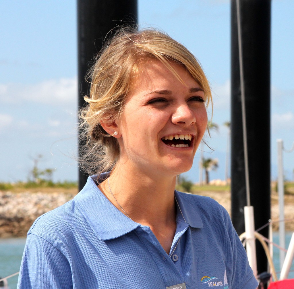 Jessica Watson at Breakfast on the Strand at Picnic Bay Surf Life Saving Club photo copyright  SW taken at  and featuring the  class