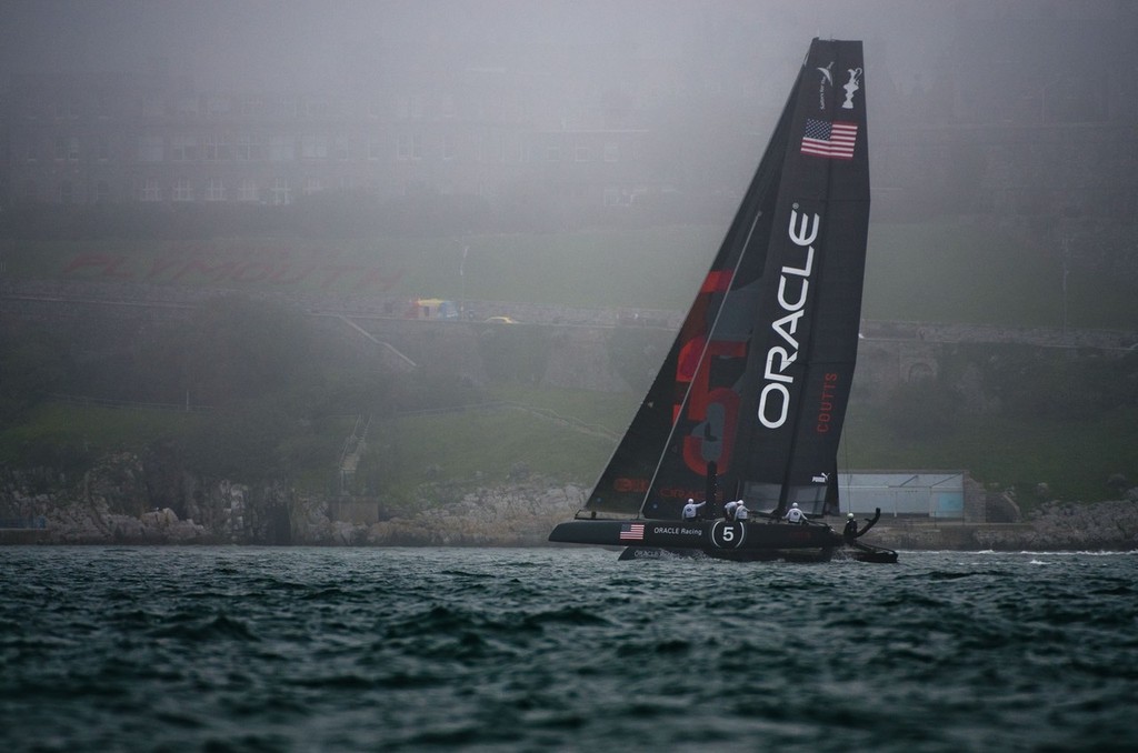 AC World Series - Plymouth 2011 -  Practice Day photo copyright Ricardo Pinto http://www.americascup.com taken at  and featuring the  class