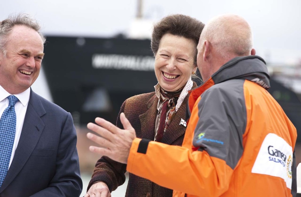 20th September 2011: The Naming of ``Gamesa`` by HRH Princess Anne at the PSP Southampton Boat Show 2011. The IMOCA Open 60 is skippered by Mike Golding

 photo copyright Lloyd Images http://lloydimagesgallery.photoshelter.com/ taken at  and featuring the  class