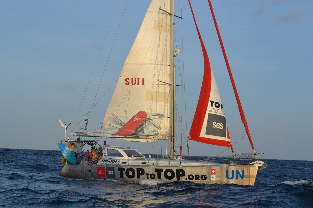 Top to Top sailing photo copyright  SW taken at  and featuring the  class