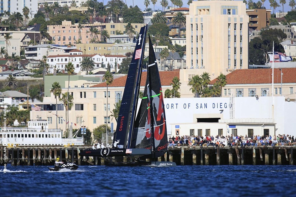 12-11-11 / ACWS San Diego / ORACLE Racing - America's Cup World Series San Diego 2011 photo copyright Guilain Grenier Oracle Team USA http://www.oracleteamusamedia.com/ taken at  and featuring the  class