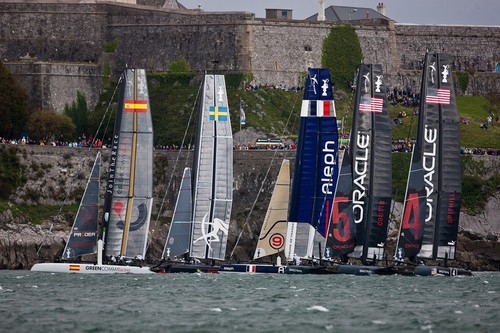 Team numbers and TV coverage will be up on 2011 levels for the AC45 World Series © Sander van der Borch / Artemis Racing http://www.sandervanderborch.com