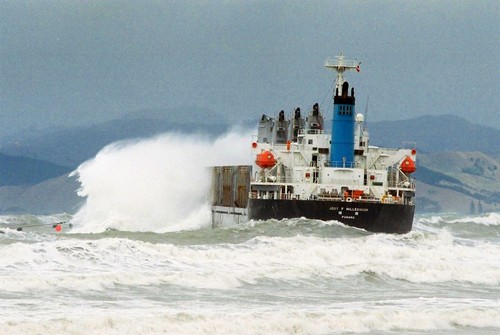 Jody F Millennium sustained a beating from a beam on four metre swell  © Maritime NZ www.maritimenz.govt.nz