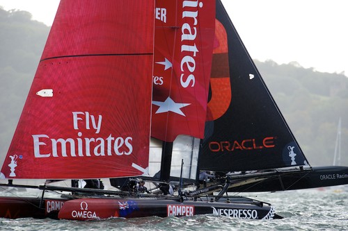 Emirates Team NZ - America’s Cup World Series Plymouth - Day 5 © Chris Schmid/ Eyemage Media (copyright) http://www.eyemage.ch
