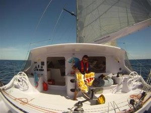 Bruce Arms is entering his final day at sea for a record Australian solo circumnavigation - Bruce Arms Solo Around Australia photo copyright Bruce Arms taken at  and featuring the  class