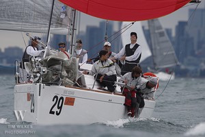 Richard Reid is in close contention for the title.    - Beneteau 36.7 North Americans photo copyright Tim Wilkes taken at  and featuring the  class