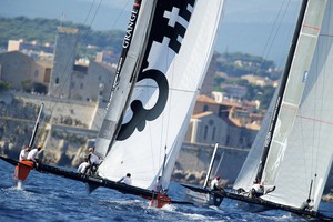 Decision 35 - the fleet race of the Vulcain Trophy, Antibes. (Photo by Chris Schmid / Eyemage, all right reserved) - Vulcain Trophy Grand Prix d’Antibes Day 2 photo copyright Chris Schmid/ Eyemage Media (copyright) http://www.eyemage.ch taken at  and featuring the  class