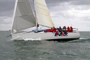 Lord Warden Trophy winners - INSX - Melbourne to Geelong photo copyright  John Curnow taken at  and featuring the  class