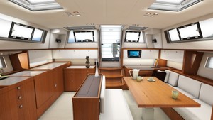 Sense(55)-Inside1 - Ensign Yachts Beneteau QLD is proud to introduce you the New Beneteau Sense 55 photo copyright Beneteau property taken at  and featuring the  class