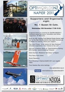 NZL Yachting Trust Optimist Worlds fundraiser photo copyright SW taken at  and featuring the  class
