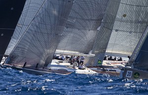 Mini Maxi division race start  - Maxi Yacht Rolex Cup 2011 photo copyright  Rolex / Carlo Borlenghi http://www.carloborlenghi.net taken at  and featuring the  class