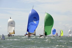 Aberdeen Asset Management Cowes Week 2011 photo copyright  Rick Tomlinson http://www.rick-tomlinson.com taken at  and featuring the  class