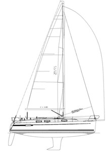 Bavaria 32 external plan photo copyright  SW taken at  and featuring the  class