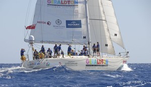 Geraldton Western Australia set sail in race two (from Madeira to Rio de Janeiro, Brazil) of the Clipper 11-12 Round the World Yacht Race photo copyright onEdition http://www.onEdition.com taken at  and featuring the  class