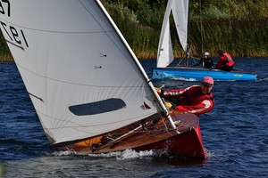 Peter Vinton - Classic and Vintage Racing Dinghy Open 2011 photo copyright Gair Matthews taken at  and featuring the  class