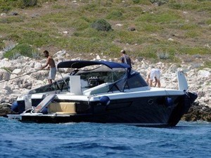 Horvatincic's motor yacht involved in the incident photo copyright  SW taken at  and featuring the  class