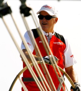 Datuk Peter Gilmour, skipper of YANMAR Racing - Monsoon Cup 2011 photo copyright Gareth Cooke Subzero Images/Monsoon Cup http://www.monsooncup.com.my taken at  and featuring the  class