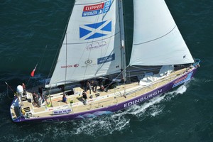 Edinburgh Inspiring Capital - Clipper 11-12 Round the World Yacht Race photo copyright Bruce Sutherland/onEdition taken at  and featuring the  class