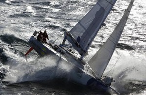 Hip Eco Blue - Transat Jacques Vabre 2011 photo copyright Alexis Courcoux taken at  and featuring the  class