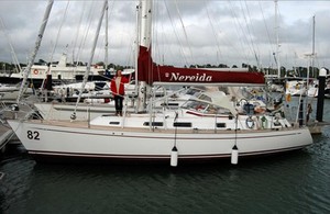 Jeanne Socrates on Nereida, her Najad 38 photo copyright  SW taken at  and featuring the  class