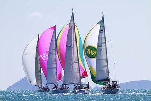 Always guaranteed colour in the cruising fleet - Airlie Beach Race Week 2011 photo copyright Teri Dodds - copyright http://www.teridodds.com taken at  and featuring the  class