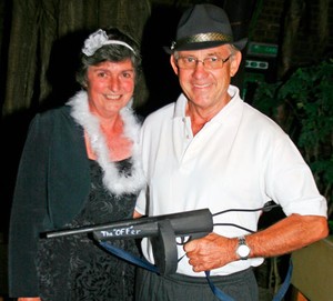 Missing Sailors -  Alison Cooper and Barry Garnett posing at a function last year in South Africa photo copyright  SW taken at  and featuring the  class
