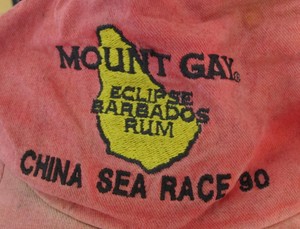 MtGAY hat, RHKYC China Sea Race 1990 photo copyright Guy Nowell http://www.guynowell.com taken at  and featuring the  class