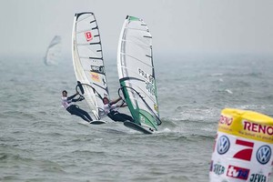 Questel holds off dagan - PWA Reno World Cup Sylt Grand Slam 2011 photo copyright PWA World Tour http://www.pwaworldtour.com taken at  and featuring the  class